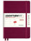 LEUCHTTURM1917 367614 - Agenda settimanale medio (A5) 2024, 12 mesi, Port Red, inglese