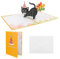 Geburtstagskarte Pop Up 3D Katze, Lustige Geschenkkarte, Glückwunschkarte mit Umschlag Postkarte, Ermutigungskarten für Ihre Familie, Freunde und Liebhaber