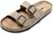 JOMIX Sandales Homme Tongs Hommes Chaussons d'été Chaussures de Plage Confortables pour Maison Piscine Mer Douche (Beige, 44)