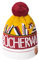 Happy Words Hüte, Mützen & Caps für Herren und Frauen Bücherwurm - Mütze Herren mit Bommel - Warm Wintermütze mit Buntem Muster - Strickmütze aus Acrylgewebe - Geschenke für Frauen und Männer