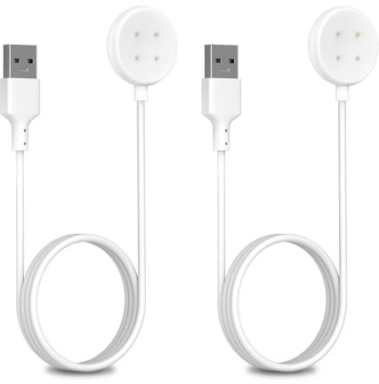 Tuocal 2 Pack Charger Compatible with Google Pixel Watch 2 Charger, Replacement USB Charger Stand Adapter Charge Cord Cable 3.3ft for Google Pixel Watch 2