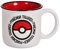 Elbenwald Tazza Pokemon con motivo Pokeball e scritta Pokémon Trainer 400 ml 9 cm di altezza Ceramica Bianca Rossa