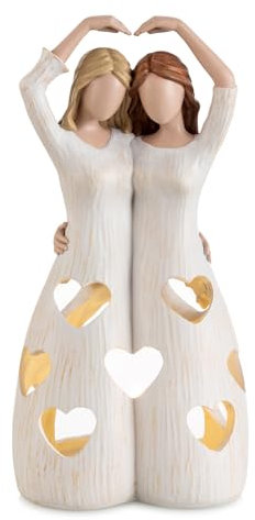 Candeldo Geschenke für Schwester Geschenk Freundin: Geschenk Schwester Geburtstagsgeschenk Geschenke für Beste Freundin Frauen Schwestern Geschenkideen zu Geburtstag Weihnachten