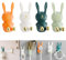 Smavles 4 Pièces Crochets Adhesif Muraux pour Animaux Mignon Crochet Créatif pour Manteau Le Lapin Hook pour Patere Enfant Décoration Murale Sans Perçage