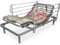 amuéblate online - Cama Eléctrica Articulada Flexipro con 5 Planos y Estructura Reforzada + Juego de Barandillas Abatibles - Ergonómica, Fiable y Silenciosa, Motor Alemán, 90 x 190