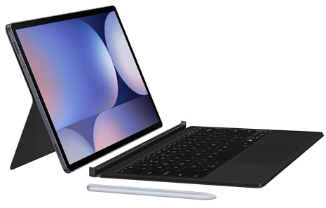 Samsung Galaxy Tab S10+ Book Cover Keyboard AI Key, Detachable Platform, PC-Like Experience, Adjustable Viewing Angles, Wireless Keyboard Sharing, US Version, Black