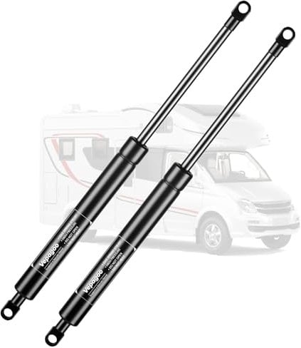 Vepagoo Gasdruckdämpfer 2er Set – Starke Hebeunterstützung für Wohnmobil Dachfenster, kompatibel mit Seitz Dometic Heki 2 E015 Ideal für zuverlässige Gasfederungen