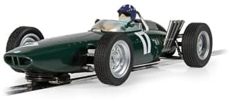 Scalextric Cars – C4536 BRM P57 – Sieger GP der Niederlande 1962 – World Champion Edition – Spielzeug-Schlitzauto zur Verwendung Rennstrecken – Geschenkideen für kleine Kinder