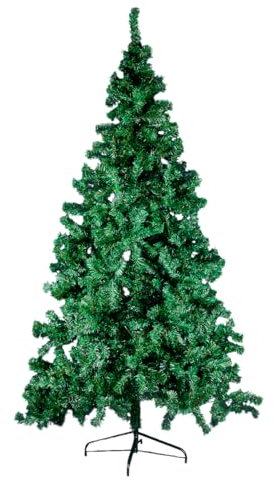 Arti Casa Weihnachtsbaum Künstlich 210 cm – Tannenbaum Künstlich mit Weihnachtsbaumständer - Künstliche Weihnachtsbäume – Weihnachtsdekoration für drinnen – Christbaum - Grün
