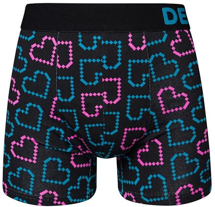 Dedoles Boxershorts Herren Jungen Trunks Baumwolle Bunte lustige Designs | atmungsaktiv, weich, bunte Motive, Geschenk Vatertag, Dinosaurier Hamster Spiele, Männergeschenke, Baumwolle Herren, Boxer,