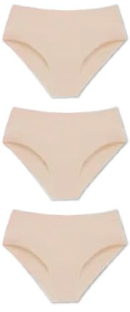 VEINTITRÉS® Culottes menstruelles, 4 couches, haute absorption, noir, 3 unités, rose, XL