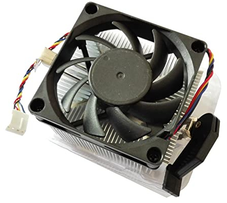UNTERING CPU Cooler With 70mm Fan 12V 4Pin Aluminium Heatsink For AM3 AM4 Motherboard Aluminium Heatsink Fan