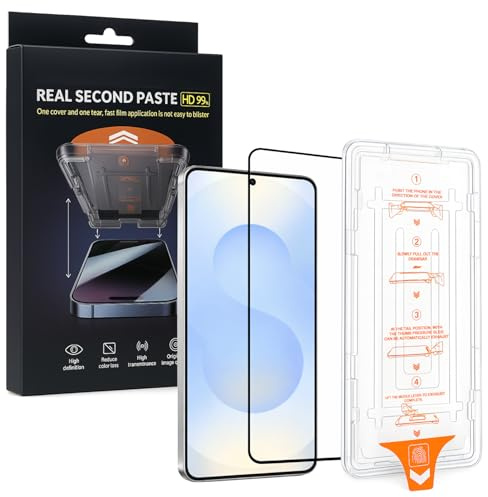 SnapFit Schutzglas für Samsung Galaxy S26 Installationshilfe 3D Premium Display H9