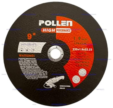 25x Pollen Trennscheibe 230mm x 1,9mm Metall & Edelstahl Inox – für Winkelschleifer