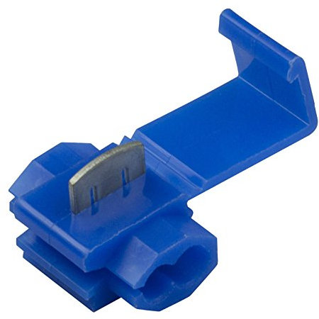Quick Splice Wire Connectors Terminals Crimp Electrical Blue - Pack of 5