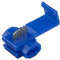 Quick Splice Wire Connectors Terminals Crimp Electrical Blue - Pack of 5