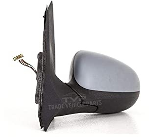 TVP Trade Vehicle Parts.co.uk Compatible With Door Wing Mirror Heated Electric Primed N/S Left Side Ka 2009-2016
