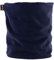 Lupa Handgefertigter Unisex-Doppelschicht-Mikrofleece-Halswärmer – Halsgamaschen für Männer – Winter-Halswärmer für Frauen (Mitternacht)