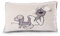 NICI Kuschelkissen Wolf Ulvy – Kissen aus Plüsch – Flauschiges Kuscheltierkissen Wolf für Mädchen, Jungen & Babys – Rechteckiges Stofftierkissen, 43 x 25 cm