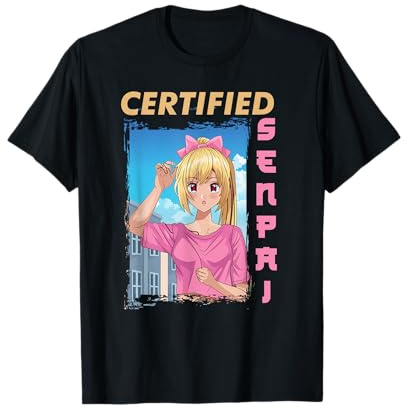 Zertifizierte Senpai Sexy Hentai Japanische Episode Schwert Anime T-Shirt