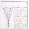 Dalina Textil -Cortina de Cocina Translúcido Estampado, Visillo Transparente para Cocina, Comedor, Marco de Puerta 2 Piezas Tejido Gasa Fina 100X140CM