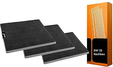 Kf3tec Filtro ai carboni attivi per Miele DKF 25-1