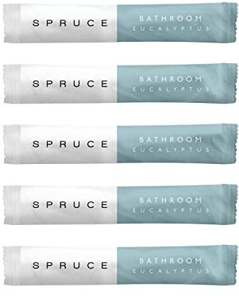 Naturally scented Eucalyptus Bath and Shower Cleaning Spray Refills | Remove Limescale, Soap Scum and Water Marks | Concentrated, Just-add-water, Refillable, Eco friendly, Non-toxic, Vegan