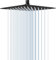 Rain Shower Head, VIGIME 10 Inch High Pressure Square Rainfall Showerhead, 304 Stainless Steel Fixed Shower Heads with 100 Silicone Jets for The Ultimate Shower Experience (Matte Black)