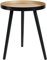 Ostaria Dreibein-Tisch, Holz, Schwarz