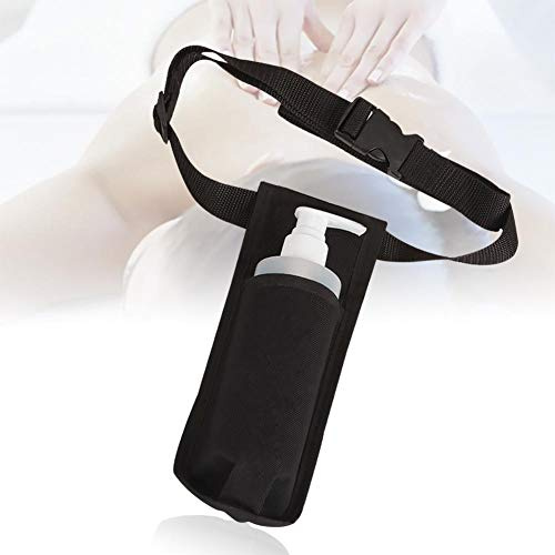 Distributeur d'huile de massage unique pour huile de massage - Porte-ceinture réglable - Bouteille non incluse
