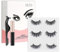 ILantule Magnetische Wimpern 3 Paare,Magnetic Lashes Set,Magnetische Wimpern mit Eyeliner,Wasserdicht und wiederverwendbar[M50m]