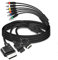 XMSJSIY PS2 PS3 composant RCA AV câble compatible Xbox 360 / WII RCA YPbPr Audio Vidéo adaptateur câble convertisseur vers HDTV EDTV 3 pour 1-1.8m