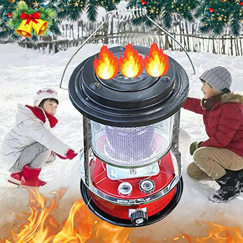 Kerosin-Ofen-Heizung, effiziente mobile Kerosin-Ofen-Heizung, nicht elektrische Heizungen Kerosin-Ofen-Heizung, Petroleum-Ofen-Heizung mit Absturzsicherung, 4,5 l Camping-Öl-Heizungsbrenner,