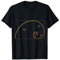 Fibonacci Spirale Goldener Schnitt Mathematik - Fibonacci Tag T-Shirt