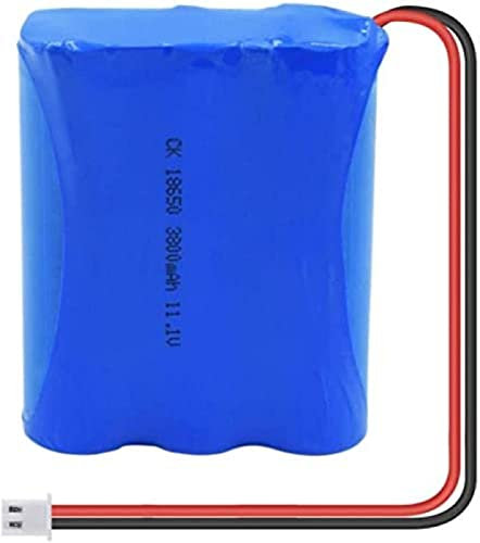 18650 Li ION Battery Pack Rechargeable 11.1v 3800mah Cell Group Batterie Au Lithium De Remplacement avec Prise Xh,2 Pièces