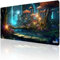 Tilt Schreibtischunterlage 100x50 cm Gaming Mauspad XXL | Rutschfester Mousepad Groß für Schreibtisch und PC Gadgets | Wasserdichter Desk Mat (Mysterious Forest)
