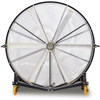 Macchina del vento Ventilatore industriale mobile 1,5 m/2 m Grande ventilatore mobile Fabbrica Ventilatore da pavimento ad alta potenza Grande ventilatore industriale Ventilatore da pavimento(1.5m)