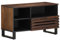 vidaXL Mueble de TV Madera Maciza Mango marrón 80x34x46 cm