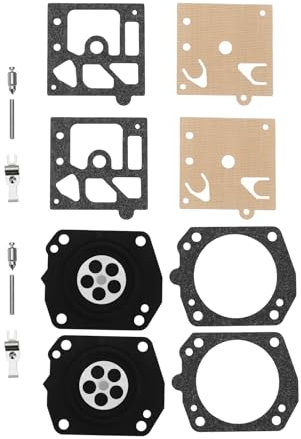 SG Store 2 Ensembles Kit de Réparation de Diaphragme de Carburateur Compatible avec Wacker WM80 BS50-2 BS60-2 BS70-2 Compatible avec Walbro HDA 286 HDA 308 Carburateur