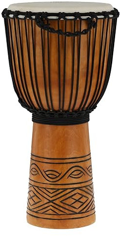 GEWA Liberty Djembé Urban Series - Größe (Durchmesser): 12 (28,5 cm), Höhe: 23,5 (60 cm) - Anzahl Rope Runners: 21