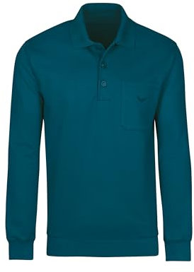 trigema Herren 674602 Polohemd, Petrol, L