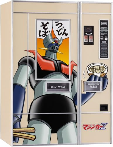 Hasegawa 652459-1/12 Verkaufsautomat, Udon und Soba, Mazinger Z - Maßstab 1:12