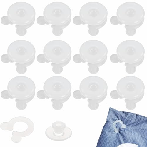 Rakiuty Bettdeckenhalter,Bettdecken Clips,Fixierung Bettdecke,Bettdecke im Bezug Fixieren,Hält Ecken der Bettdecken an Ort und Stelle,rutschfeste Bettdecken-Clips für Bettdeckenbezug Bettdecke