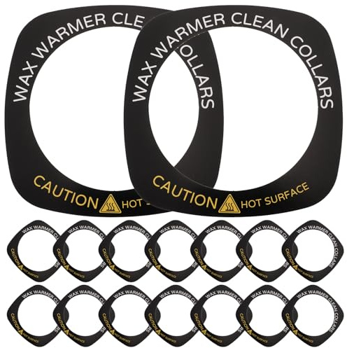 HOMSFOU 50pcs Black Wax Heater Stain Resistant Paper Pads for Wax Warmer Simple Structure Melt Accessories Providing Comprehensive Protection for Hair Removal Machines