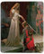 dealzEpic - Kunst-Mauspad – Naturkautschuk-Mauspad mit berühmtem Kunstgemälde von Edmund Blair Leighton – genähte Kanten – 24,1 x 20,1 cm