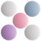 iGadgitz Home U7016 - Adhesive Silicone Wall Door Stop Bumpers, Door Knob Protector, Door Stop Wall Mount, Door Handle Bumper - Multicoloured - 5 Pieces