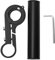 VGEBY1 Fahrrad Taschenlampe Halter Halterung, Stabile Fahrrad Lenker Taschenlampe Clip Clamp für Mountain & Road Bikes Radfahren Lenker Extender