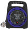 Pro Elec PEL00804 10A 2-Gang Handbag Reel mains Extension with 2x USB Charging Ports, 15 m
