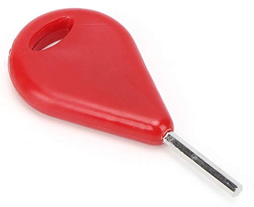 Keenso 6 Stück/Pack Surfflosse Schlüssel, Surfbrett Fin Sechskantschlüssel Surf Fin Key Surfbrett Zubehör Surfausrüstung(rot)