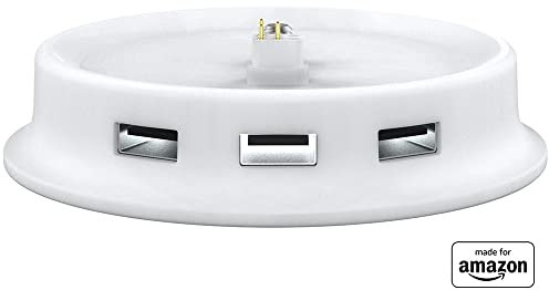 Made for Amazon USB Charging Stand | for Amazon Echo (4th generation), White